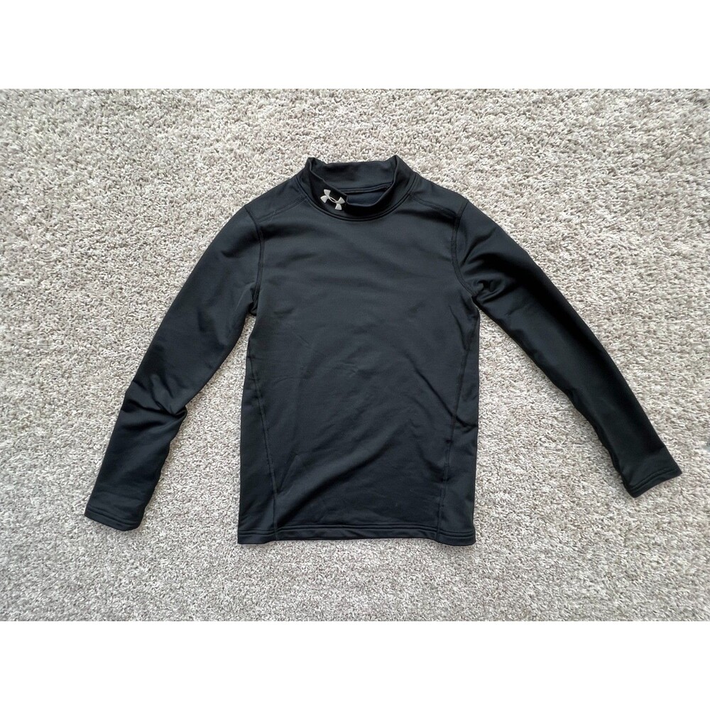 Under Armour Men's Long Sleeve Coldgear Compression Shirt Size YLG